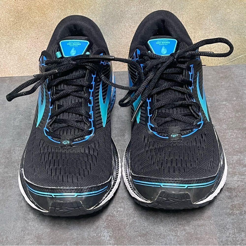 Brooks Ghost 10 Special Olympics Seattle 2018 Men's Black Running Shoes Sz 8.5D - Picture 6 of 16